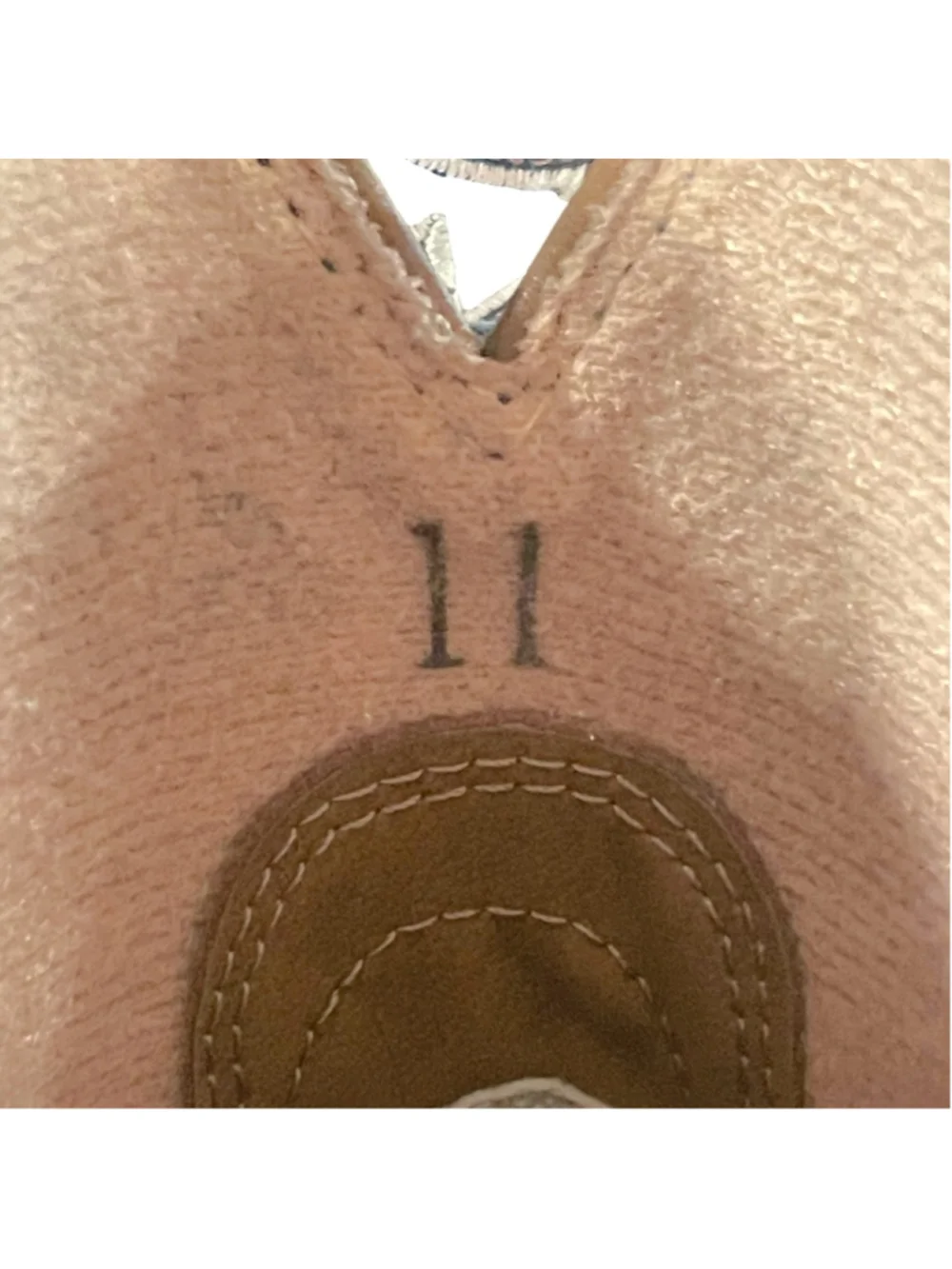 Ariat Unisex Kids Size 11 Sorting Pen Cowboy Boots Square Toe Brown Blue